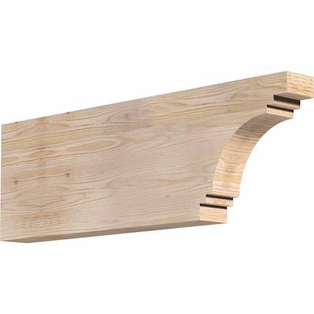 Ekena Millwork Pescadero Smooth Rafter Tail, Douglas Fir, 3 1/2"W x 12"H x 36"L RFT04X12X36PEC00SDF